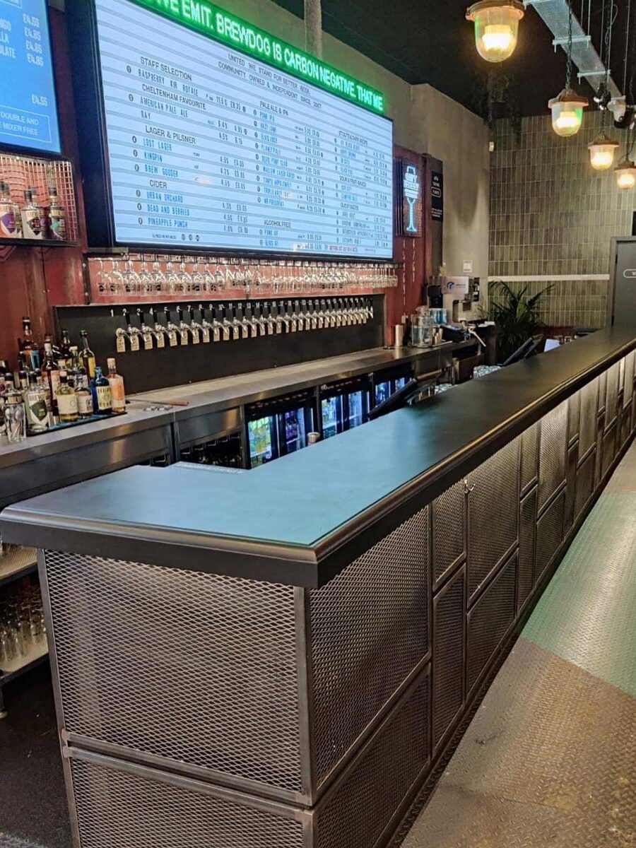 Concrete Bar Worktops